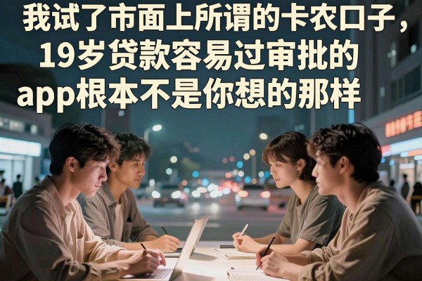 我试了市面上所谓的卡农口子，发现19岁贷款容易过审批的app根本不是你想的那样