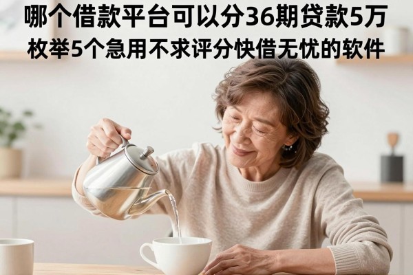 哪个借款平台可以分36期贷款5万，枚举5个急用不求评分快借无忧的软件
