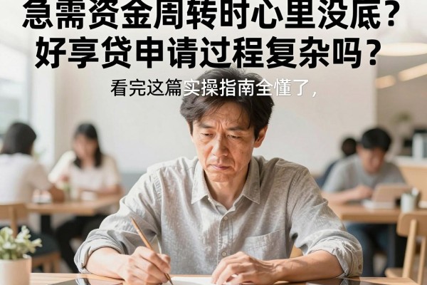 急需资金周转时心里没底？好享贷申请过程复杂吗？看完这篇实操指南全懂了