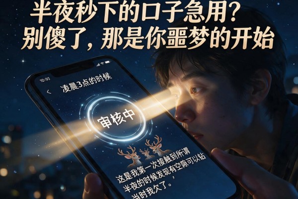 半夜秒下的口子急用？别傻了，那是你噩梦的开始