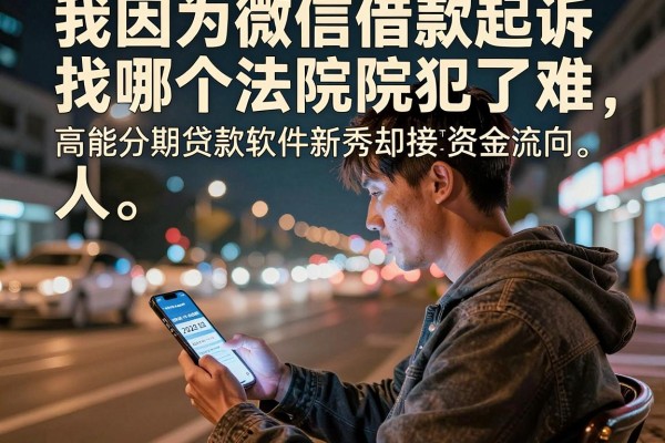 我因为微信借款起诉找哪个法院犯了难，高能分期贷款软件新秀却让我省了律师费