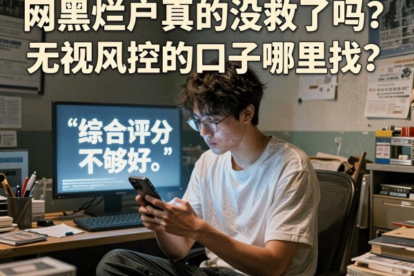 网黑烂户真的没救了吗？无视风控的口子哪里找？为什么连超市都开始拒人于千里之外？