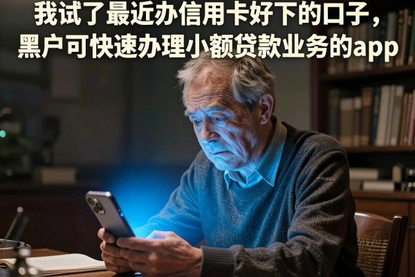 我试了最近办信用卡好下的口子，黑户可快速办理小额贷款业务的app，结果有点意外