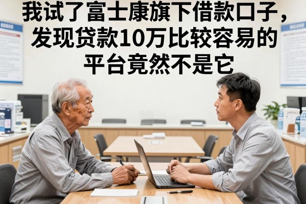 我试了富士康旗下借款口子，发现贷款10万比较容易的平台竟然不是它