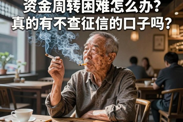 资金周转困难怎么办？真的有不查征信的口子吗？揭秘那些不差征信不看查询贷款的内幕