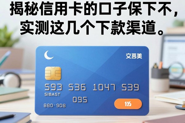 揭秘信用卡的口子保下不，实测这几个下款渠道