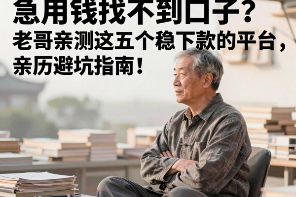急用钱找不到口子？老哥亲测这五个稳下款的平台，亲历避坑指南！