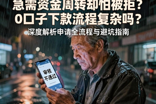 急需资金周转却怕被拒？0口子下款流程复杂吗？深度解析申请全流程与避坑指南