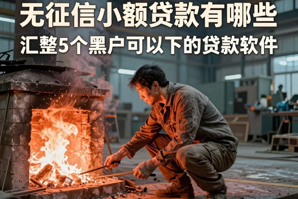 无征信小额贷款有哪些，汇整5个黑户可以下的贷款软件