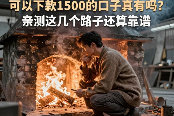 可以下款1500的口子真有吗？亲测这几个路子还算靠谱