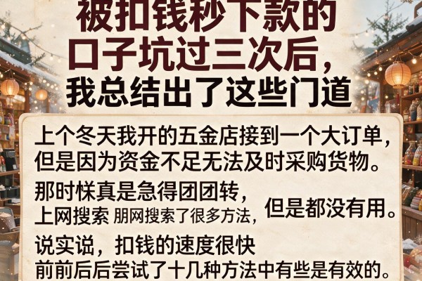 被扣钱秒下款的口子坑过三次后，我总结出了这些门道