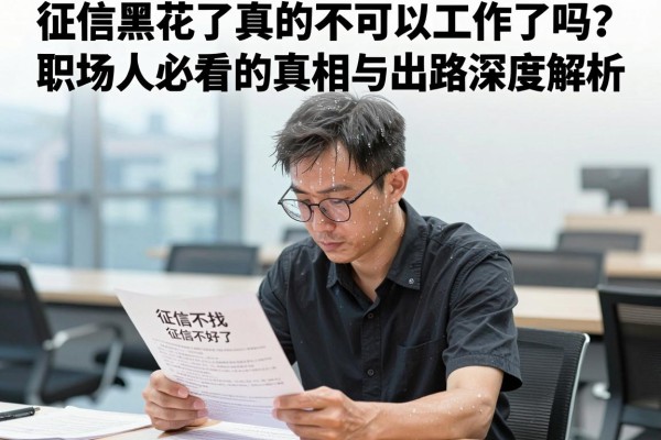 征信黑花了真的不可以工作了吗？职场人必看的真相与出路深度解析