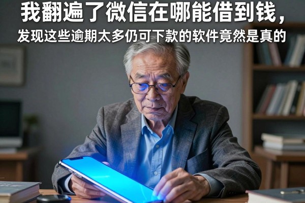 我翻遍了微信在哪能借到钱，发现这些逾期太多仍可下款的软件竟然是真的