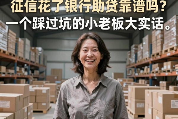 征信花了银行助贷靠谱吗？一个踩过坑的小老板大实话