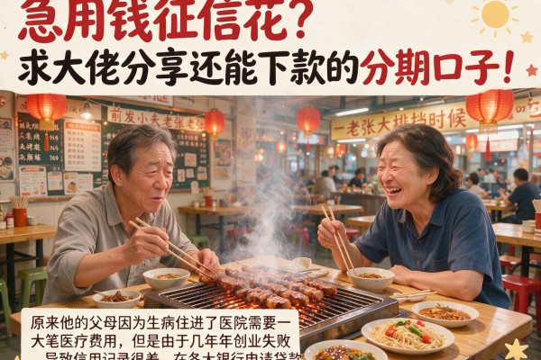 急用钱征信花？求大佬分享2026年还能下款的分期口子！