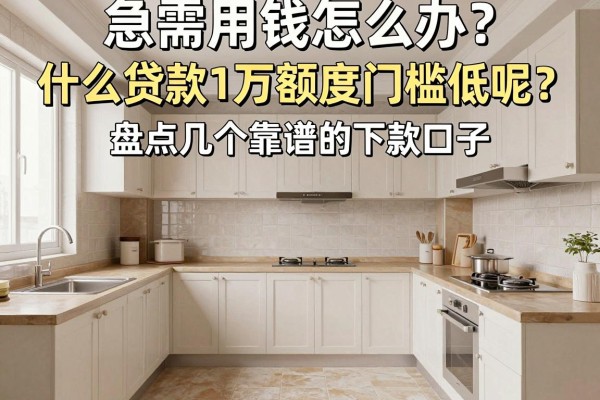 急需用钱怎么办？什么贷款1万额度门槛低呢？盘点几个靠谱的下款口子