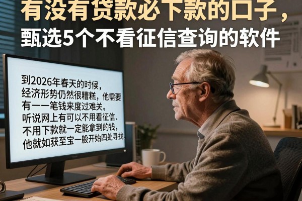 有没有贷款必下款的口子，甄选5个不看征信查询的软件