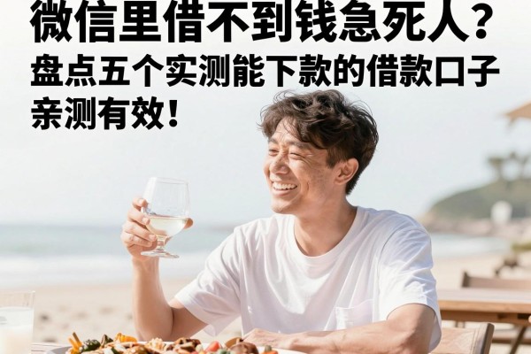 微信里借不到钱急死人？盘点五个实测能下款的借款口子，亲测有效！