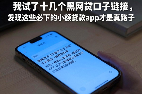我试了十几个黑网贷口子链接，发现这些必下的小额贷款app才是真路子
