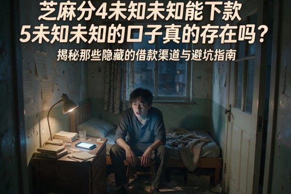 芝麻分4未知未知能下款5未知未知的口子真的存在吗？揭秘那些隐藏的借款渠道与避坑指南