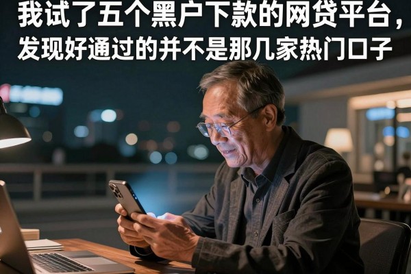 我试了五个黑户下款的网贷平台，发现好通过的并不是那几家热门口子