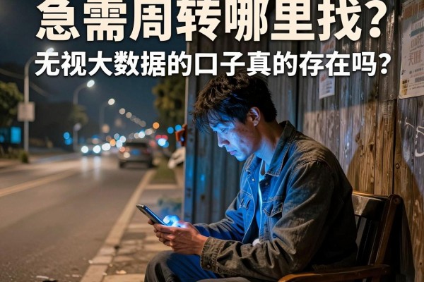 急需周转哪里找？无视大数据的口子真的存在吗？揭秘那些不看芝麻分和淘宝的黑户口子