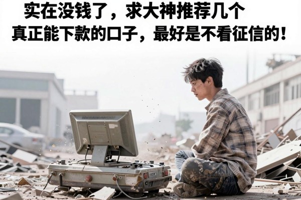 实在没钱了,求大神推荐几个真正能下款的口子,最好是不看征信的!