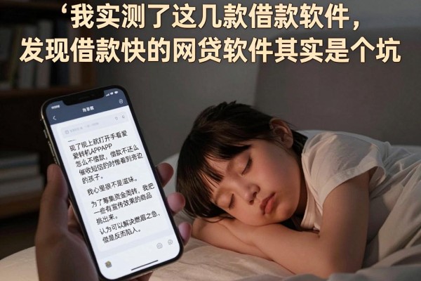 我实测了这几款借款软件，发现借款快的网贷软件其实是个坑