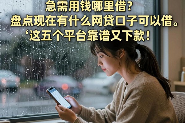 急需用钱哪里借？盘点现在有什么网贷口子可以借，这五个平台靠谱又下款！