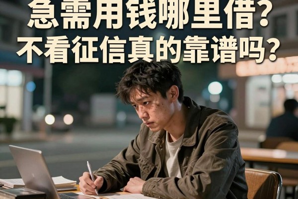 急需用钱哪里借？不看征信真的靠谱吗？揭秘借钱平台不看征信容易通过的不回访真相