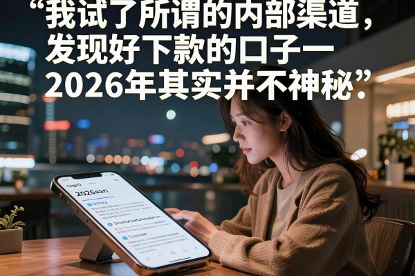 我试了所谓的内部渠道，发现好下款的口子2026年其实并不神秘