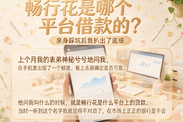畅行花是哪个平台借款的？亲身踩坑后我扒出了底细