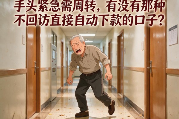 手头紧急需周转，有没有那种不回访直接自动下款的口子？