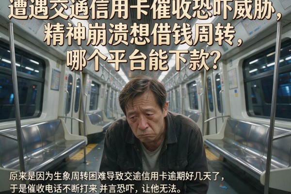 遭遇交通信用卡催收恐吓威胁，精神崩溃想借钱周转，哪个平台能下款？