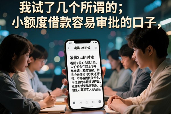 我试了几个所谓的小额度借款容易审批的口子，发现急用钱5000快审快贷无需征信其实是个伪命题