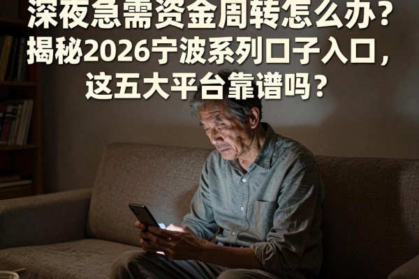 深夜急需资金周转怎么办？揭秘2026宁波系列口子入口，这五大平台靠谱吗？
