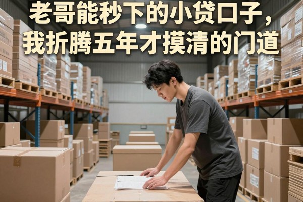 老哥能秒下的小贷口子，我折腾五年才摸清的门道