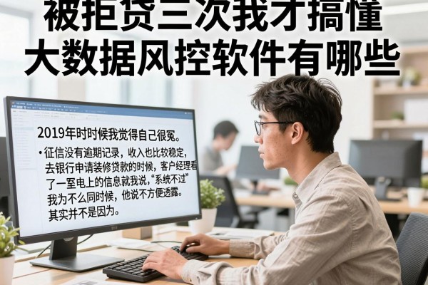 被拒贷三次我才搞懂大数据风控软件有哪些,全是血泪教训