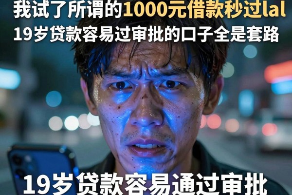 我试了所谓的1000元借款秒过lal，发现19岁贷款容易过审批的口子全是套路