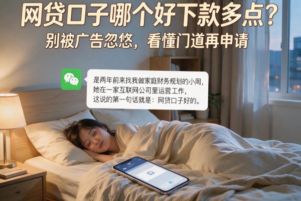 网贷口子哪个好下款多点？别被广告忽悠，看懂门道再申请