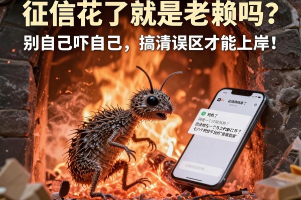 征信花了就是老赖吗？别自己吓自己，搞清误区才能上岸！