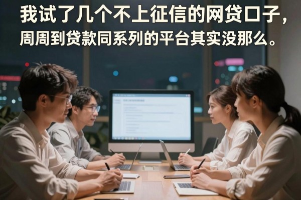 我试了几个不上征信的网贷口子，发现周周到贷款同系列的平台其实没那么难找