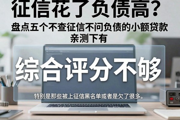 征信花了负债高？盘点五个不查征信不问负债的小额贷款，亲测有下款