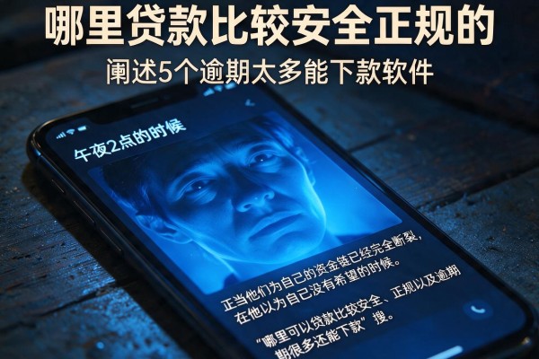 哪里贷款比较安全正规的，细致阐述5个逾期太多能下款软件