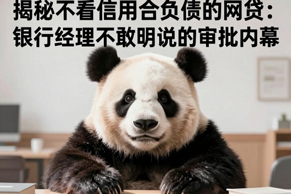 揭秘不看信用合负债的网贷：银行经理不敢明说的审批内幕