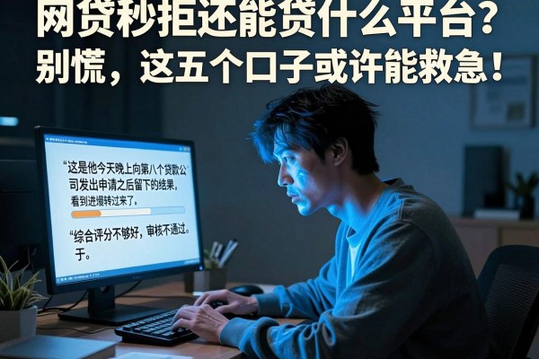网贷秒拒还能贷什么平台？别慌，这五个口子或许能救急！