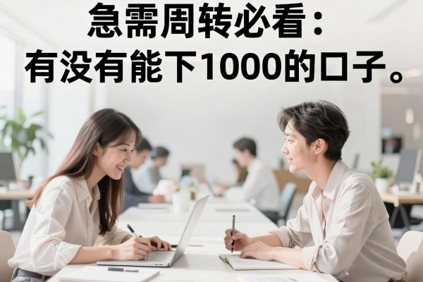 急需周转必看：有没有能下1000的口子我分享这几个