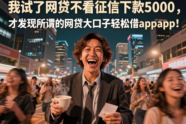 我试了网贷不看征信下款5000，才发现所谓的网贷大口子轻松借app全是套路
