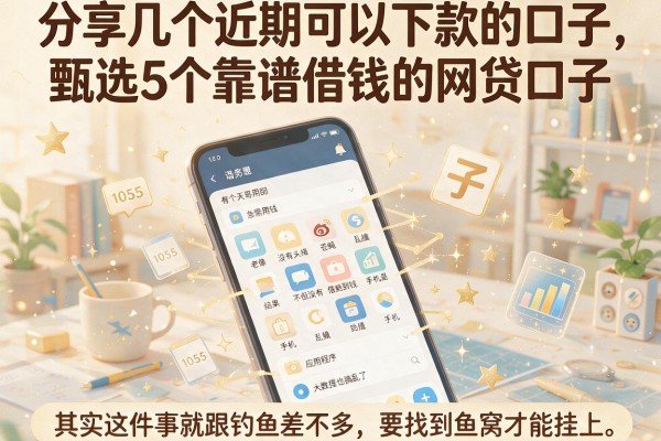 分享几个近期可以下款的口子，甄选5个靠谱借钱的网贷口子