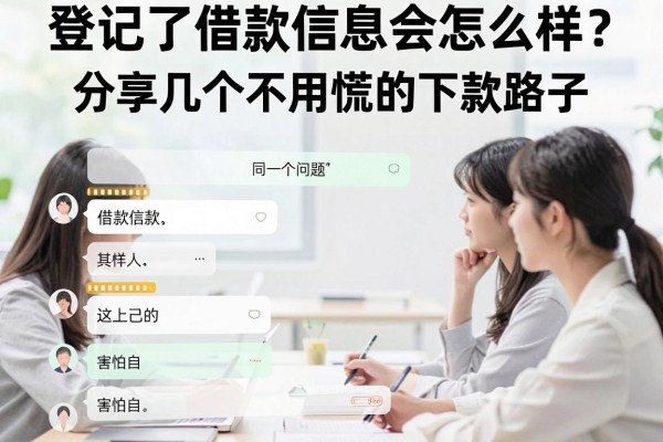 登记了借款信息会怎么样？分享几个不用慌的下款路子